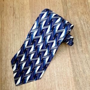 COCKTAIL COLECTION Silk Abstract Necktie